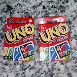 2 Uno Card Games $5 For Both