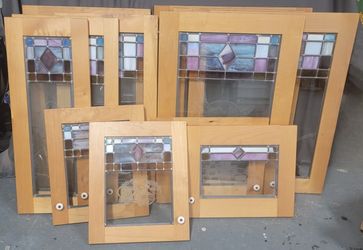 Stained Glass Cabinet Doors / Kitchen Cabinet Doors