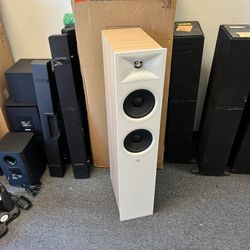 JBL - Stage2 260F Dual 6.5-inch Floorstanding Speaker - Latte