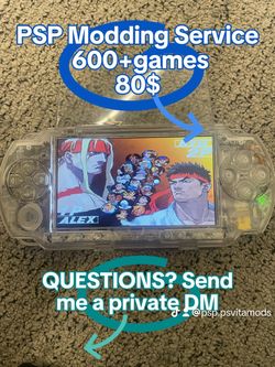 128GB Micro SD Memory card for psp 1000 2000 & 3000 (Read description)