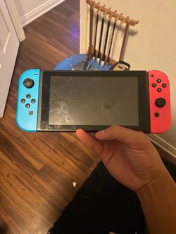 Nintendo Switch with Neon Joy-Cons