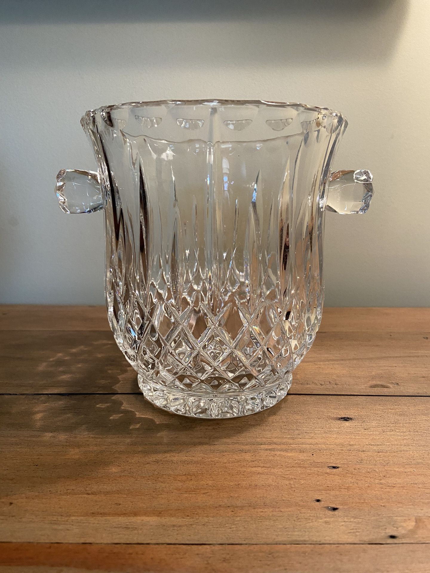 King Edward Crystal Ice Bucket