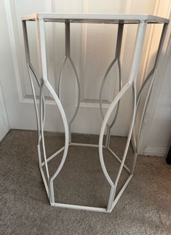 Mirror Top Accent Table