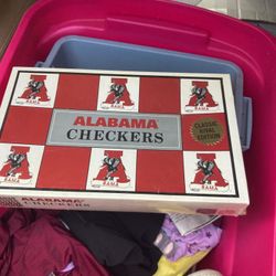 Alabama Checkers Classic Rival Edition Brand New