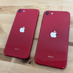 Factory Unlocked iPhone SE 2nd Gen 2020 Update 64GB RED 
