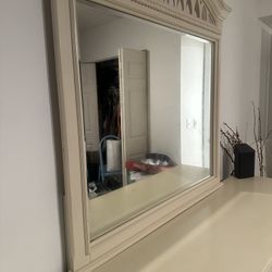 Mirror Dresser with Nightstand/End Table Dresser