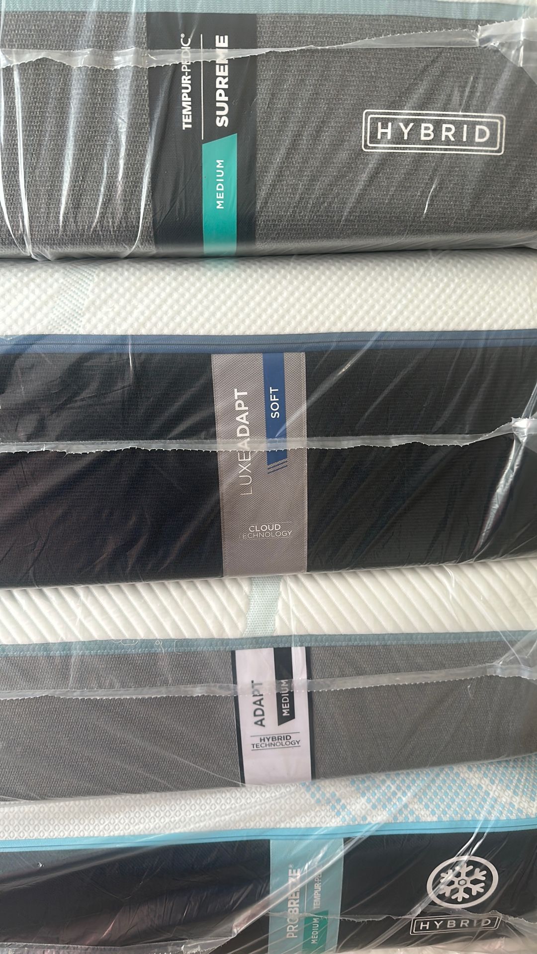 King Queen Size Tempurpedic ProAdapt,  ProBreeze,  LuxeBreeze Mattress  Pro Breeze /Luxe Adapt /Pro Adapt /Adapt /cloud /Tempur pedic contour Supreme 