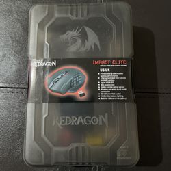 Redragon M913 Impact Elite Wireless Gaming Mouse, 16000 DPI Wired/Wireless RGB Mouse with 16 Programmable Buttons 