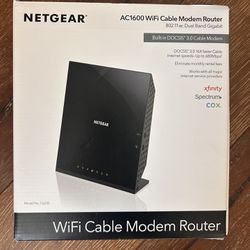Netgear AC1600 Wifi Cable Modem Router