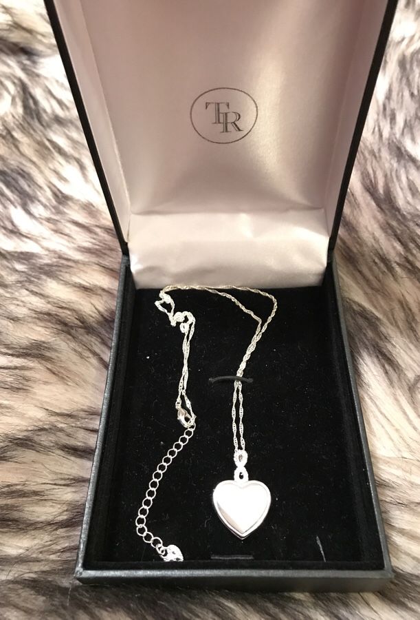 Crystal Infinity Heart Locket