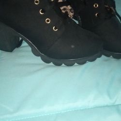 Love These Boots Black Tall Heel