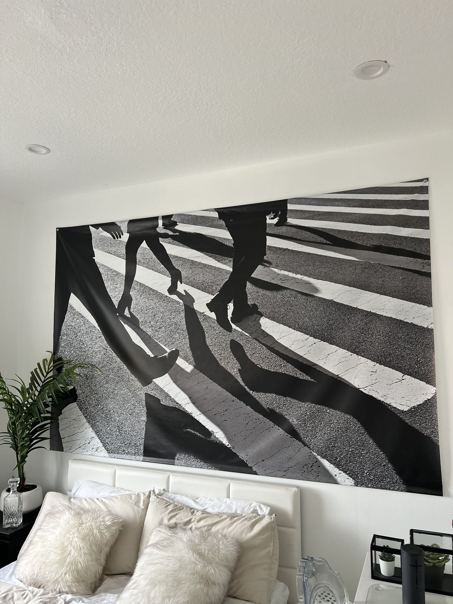 Large Modern Black And White Thick Paper Art Print Photograph