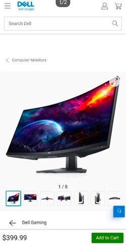 Dell 34 Curved Gaming Monitor – S3422DWG