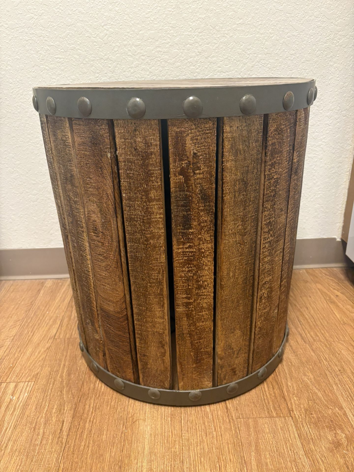 Rustic End Table