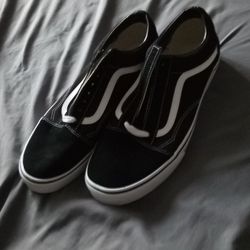 Vans Shoes Black Low Tops
