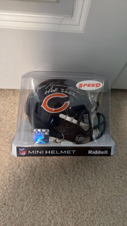 Dan Hampton Signed Mini Helmet