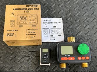 RESTMO Remote Control Water Timer