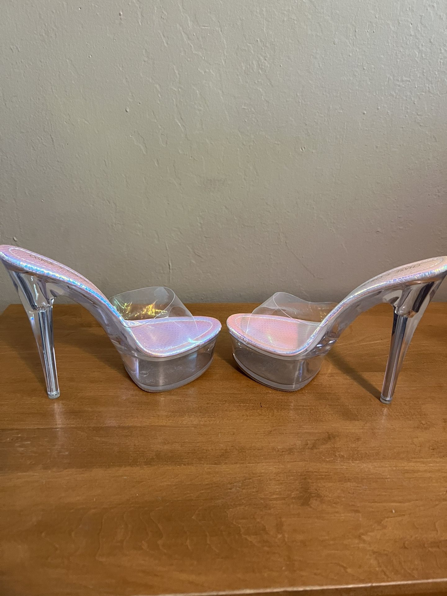 Clear Heels