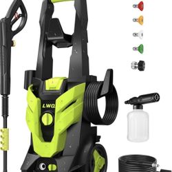 Electric Pressure Washer, 2.5 GPM Power Washer with 4 Quick Connect Nozzles