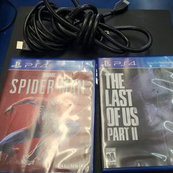 PS4 PRO WITH GAMES 