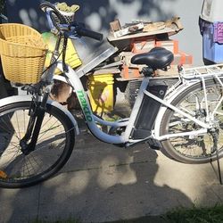 NAKTO CAMEL 2 Step-Thru 26" - 48V, 10Ah, 500W Hub Motor Electric Cruiser Bike