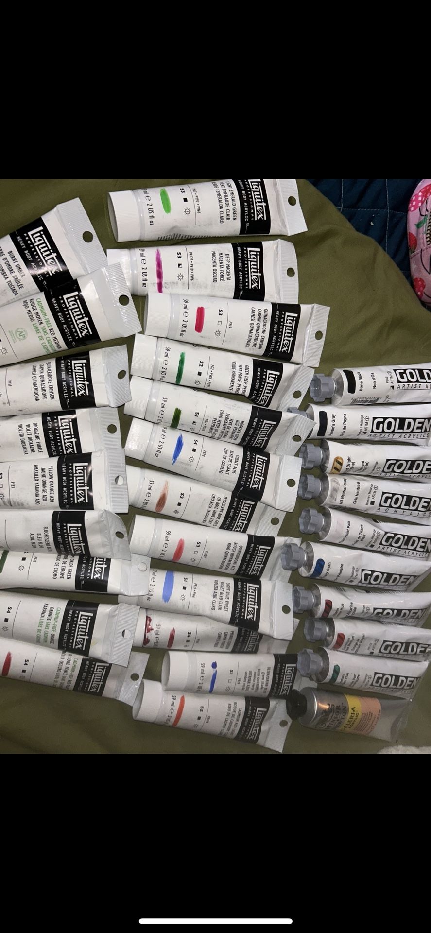 All New Acrylic Paint For 100$