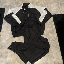 Vintage Nike Y2K Tracksuit Windbreaker Set SZ XLT Tall Training Pants