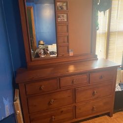 Dresser Real Wood Like New 