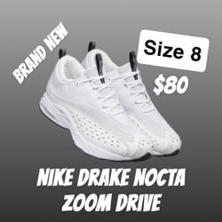Nike NOCTA Drake Zoom Drive Brand New Size 8 Glide Hot Steppa 