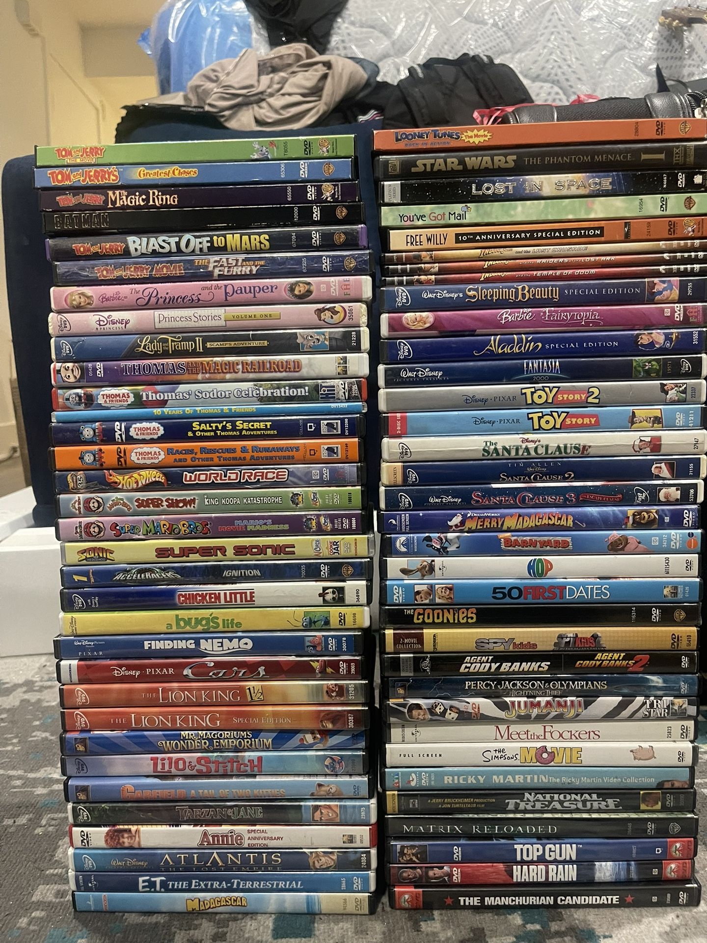 MOVIES DVD’s In great condition Each $5.00