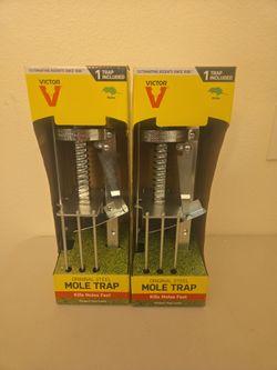 Victor plunger style mole, gopher, squirrel trap