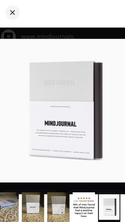 NEW!  MindJournal: The World’s  #1 Best-Selling Journal for men