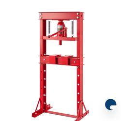 Garvee 20 Ton Hydraulic PressShop Press with Adjustable Worktable, for Garage & Workshop Used and the actual color Orange. 