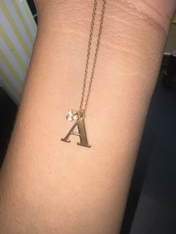 Disney Gold Necklace Like New