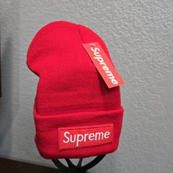 Supreme Red Beanies 