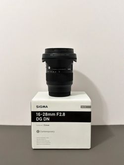 Sigma 16-28 DG DN E-Mount