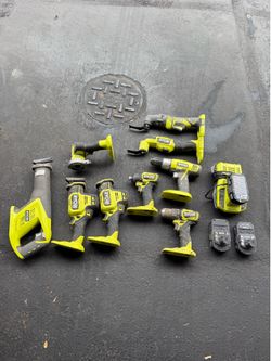 Ryobi 18V tools