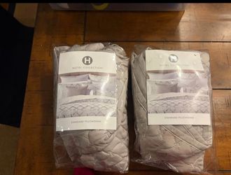 Hotel Collection Dimensional Standard Pillow Shams - Set of 2