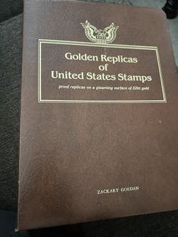 Golden Replicas 22k Gold Stamps