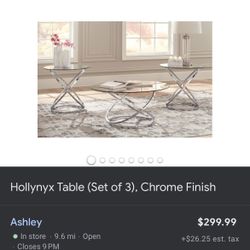 Family Room Glass Tables 
