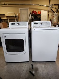 Samsung Washing Machine and Dryer