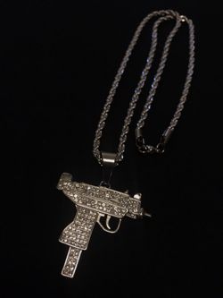 Silver Gun Chain