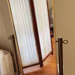 Vintage Style Golden Body Length Mirror 