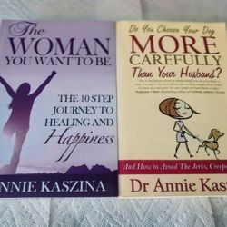 Two Books Authored By Annie Kasinza
