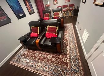 Home Theater Seating (4)Set and stadium platform