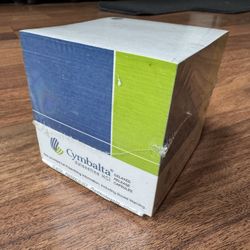 NEW Vintage Cymbalta Note Cube Pad Paper Drug Rep Pharmaceutical