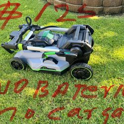 Máquina usada en perfectas condiciones de 56 voltios marca go no batería no cargador