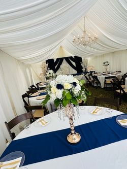 Party decor, tents, tables..