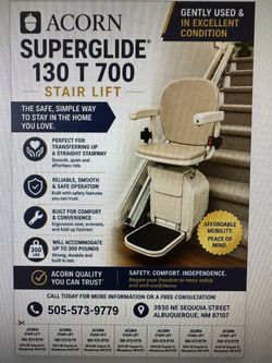 Acorn Superglide 130 T 700 Stair Lift