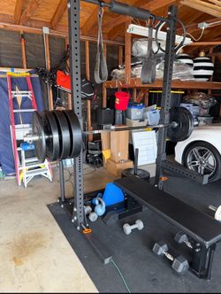 Rogue squat rack